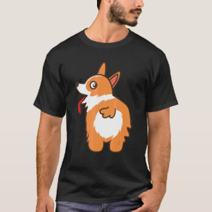 Corgi Hund Herz Hintern Cool Liebe Ein Hund Buff T-Shirt