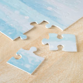 Corgi Hund in der Weihnachtslieferung LKW Schnee Puzzle (Seite)