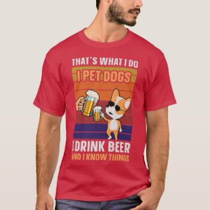 Corgi Hund Lover T-Shirt I Heimtiere Hunde I trink