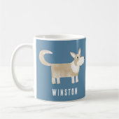 Corgi Hund Personalisiert Kaffeetasse (Links)