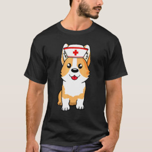 Corgi-Hund-Pflegekraft-Schätzung Internationaler T T-Shirt