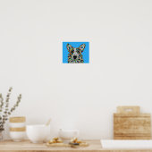 Corgi Hund Poster (Küche)