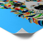 Corgi Hund Poster (Ecke)