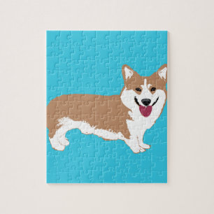 Corgi-Hund Puzzle