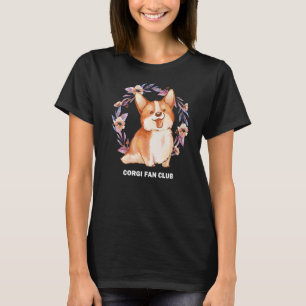 Corgi Hund Süß Verspielter Welpe Faules Tier Premi T-Shirt