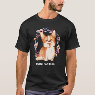 Corgi Hund Süßer Verspielter Welpe Faules Tier T-Shirt