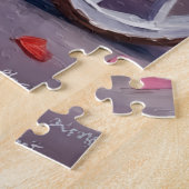 Corgi Hund Valentinstag Puzzle (Seite)