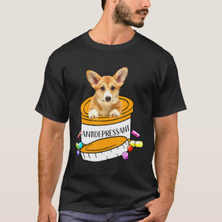 Corgi Hund Vintage für Junge Mädchen Hund T-Shirt