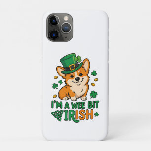 Corgi-Hund "Wee Bit Irish" Lustiges St. Patrick's Case-Mate iPhone Hülle