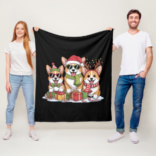 Corgi-Hund Weihnachten Mutter Hunde Liebhaber Weih Fleecedecke