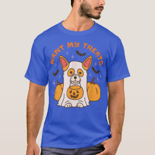 Corgi Hund Wollte ich meine Leckerei glücklich Hal T-Shirt