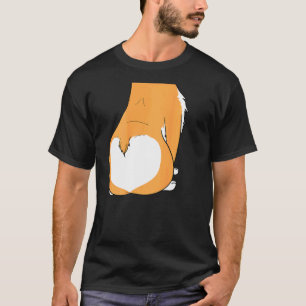 Corgi-Hunde-Körper-Kostüm einfaches Halloween süß  T-Shirt