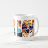 Corgi-Hundeliebe Kaffeetasse (VorderseiteRechts)