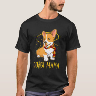 Corgi-Hundemama  Mama Muttertag 1 T-Shirt