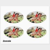 Corgi Huntsman fährt zu Hounds Sticker (Blatt)