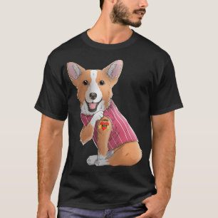 Corgi I Liebe Mama Tattoo Dog Funny Mother Day Gif T-Shirt