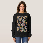 Corgi Ice Cream Cone Pattern Sweatshirt (Vorne ganz)