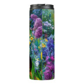 Corgi im Garten Thermosbecher (Rückseite)