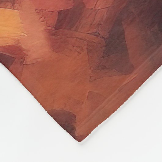 Corgi im Herbst Leaves Fall Inspiriert Fleecedecke (Ecke)