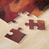 Corgi im Herbst Leaves Fall Inspiriert Puzzle (Seite)