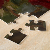 Corgi in den Rosen VI Puzzle (Seite)