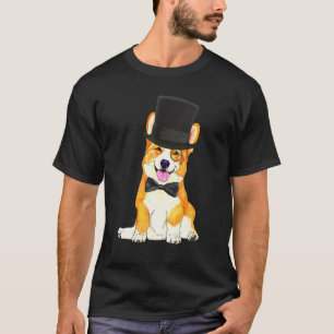 Corgi in einer Krawatte aus Tophut T-Shirt