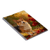 Corgi in the Roses V Notizblock (Rechte Seite)