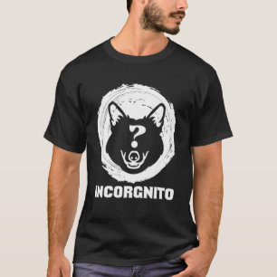 Corgi Inkognito Hundewitz T-Shirt