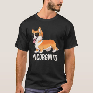 Corgi Inkognito Niedlich Inkognito Corgi Mit Sonne T-Shirt