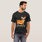 Corgi Inkognito Niedlich T-Shirt (Vorne ganz)