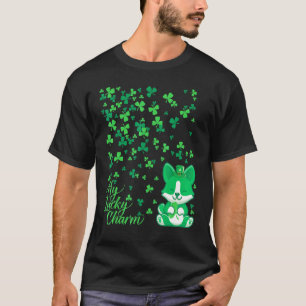 Corgi ist mein Glücksbringer St Patricks Day Hund T-Shirt