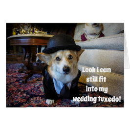 Corgi-Jubiläumskarte