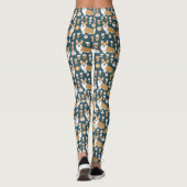 Corgi-Kaffee - Leggings (Rückseite)