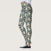 Corgi-Kaffee - Leggings (Links)