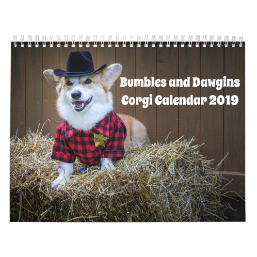 Corgi-Kalender 2019 Kalender (Titelbild)
