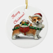 Corgi Keramikornament (Vorne)