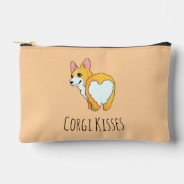 'Corgi Kisses' Lustiges Niedliches Freches Corgi-F Zubehörtasche