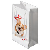Corgi Kleine Geschenktüte (Vorderseite Schrägansicht)