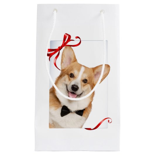 Corgi Kleine Geschenktüte (Vorderseite)