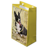 Corgi Kleine Geschenktüte (Rückseite Schrägansicht)