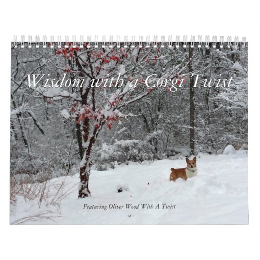 Corgi-Klugheits-Kalender Kalender (Titelbild)