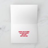 Corgi Koch Weihnachtskarte Karte (Innenseite)