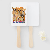 Corgi Kopie Fächer (Vorne und Hinten)