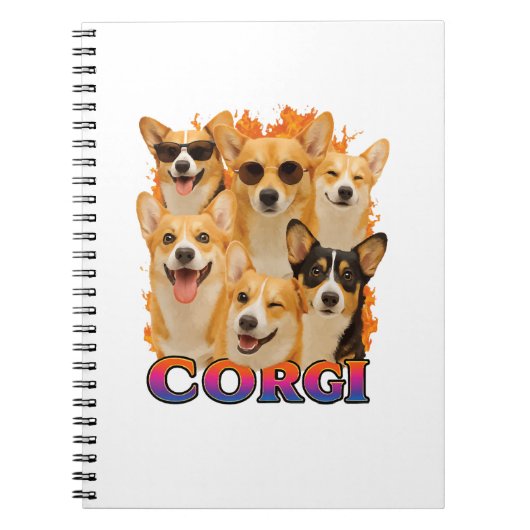 Corgi Kopie Notizblock (Vorderseite)