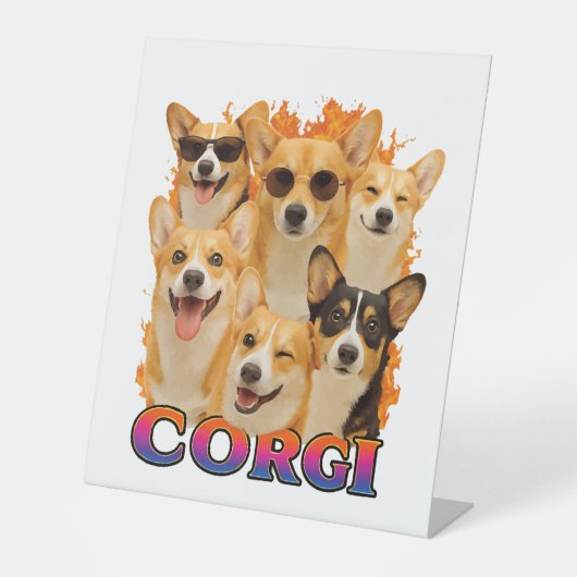 Corgi Kopie Sockelschild (Vorderseite)