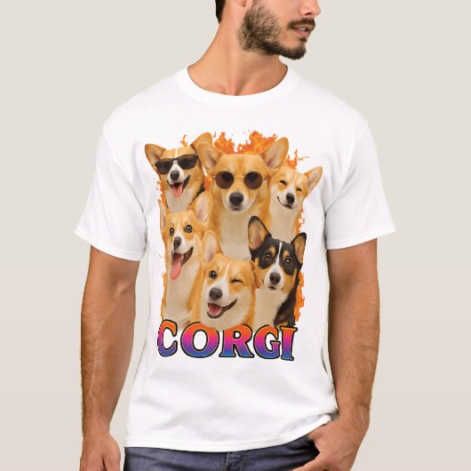 Corgi Kopie T-Shirt (Vorderseite)