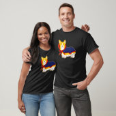 Corgi-Kostüm Vampir T-Shirt (Unisex)