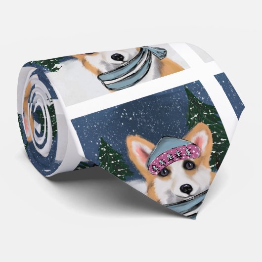 CORGI KRAWATTE (Gerollt)