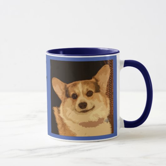CORGI-LÄCHELN TASSE (Rechts)