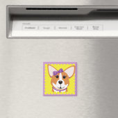 Corgi Lady Magnet (In Situ (Geschirrspüler))